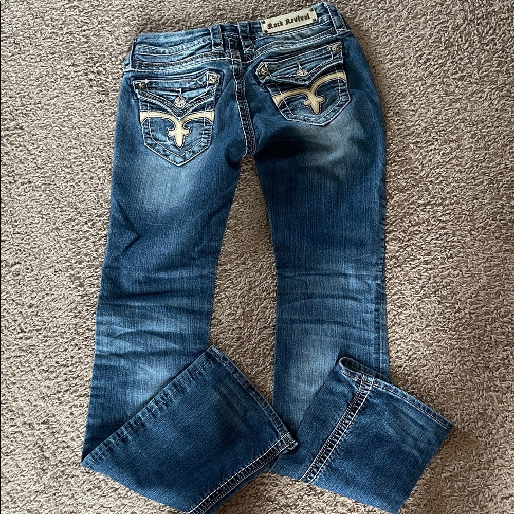 Rock Revival Indigo Boot Cut Jeans